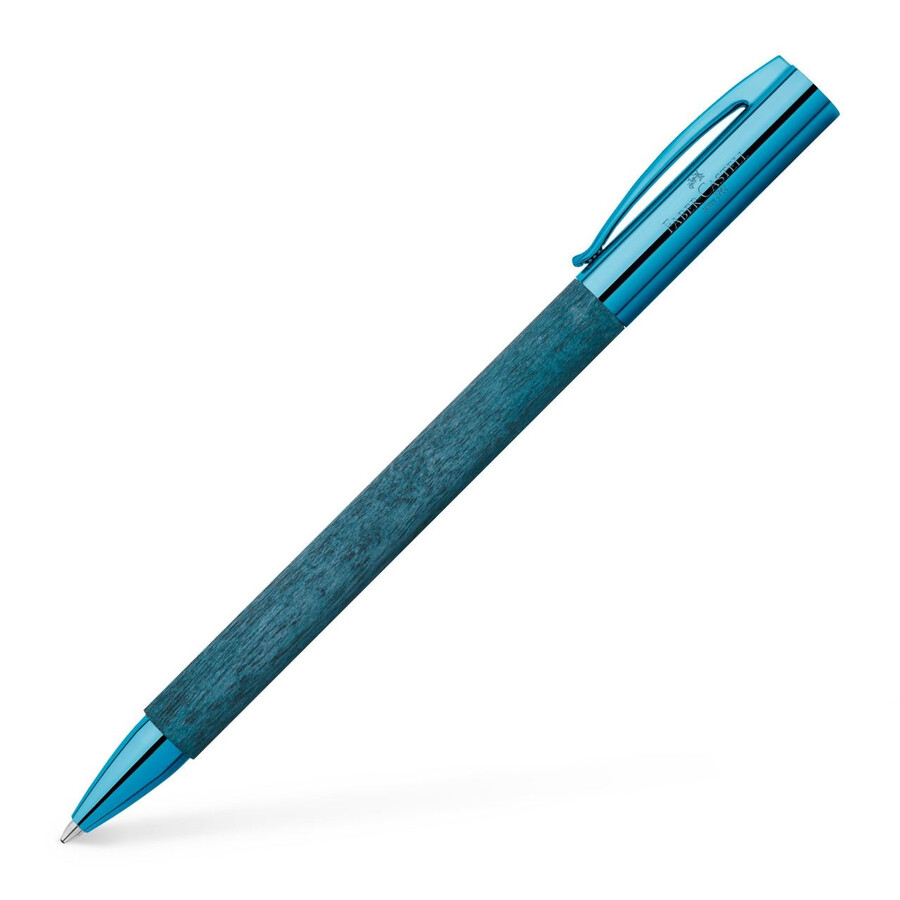 ambition blue wood twist-kuglepen