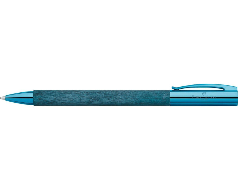 ambition blue wood twist-kuglepen