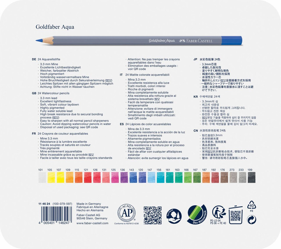 goldfaber aqua akvarelblyant