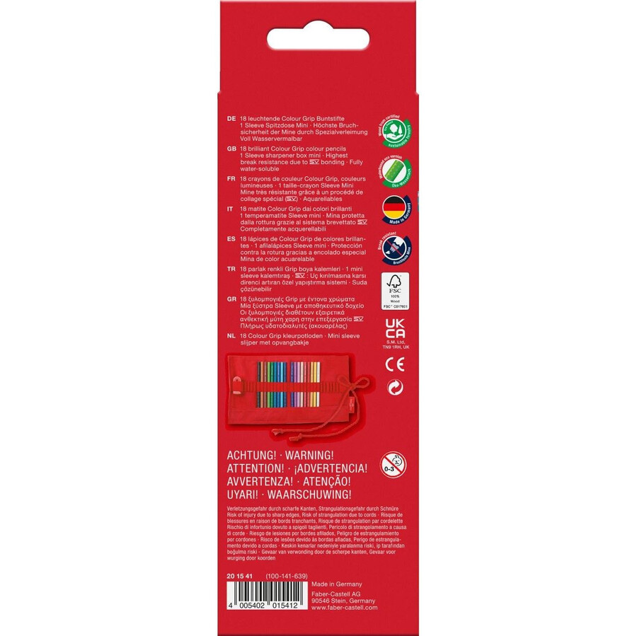 grip farveblyant blyantrulle