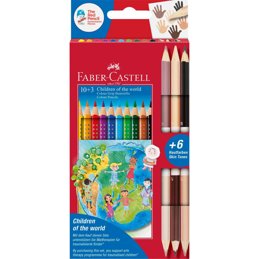colour grip children of the world blyant trekantet 103