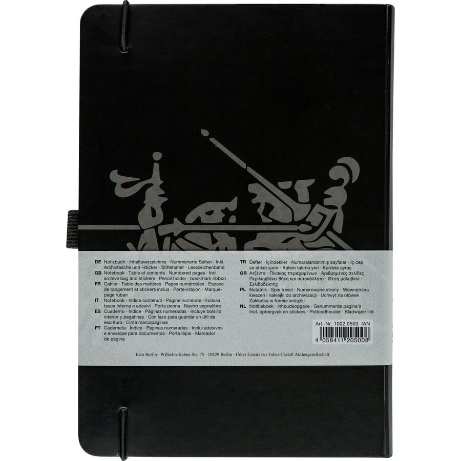 notesbog a5 sort