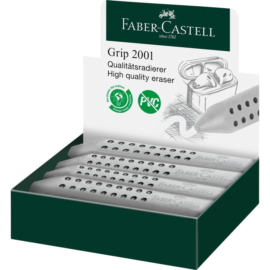 grip 2001 trekantet viskelæder