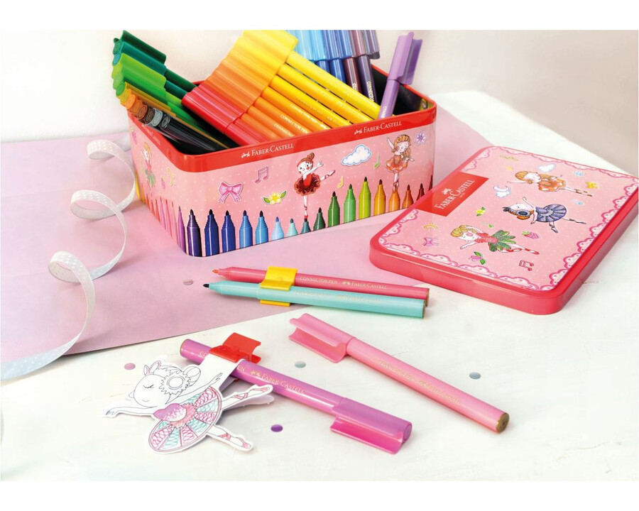 connector fiber-tip pen sæt ballerina