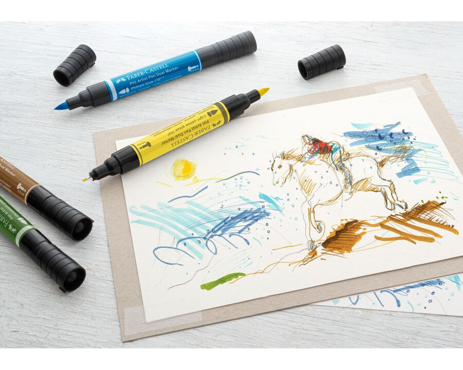 pitt artist pen dual marker india tusch