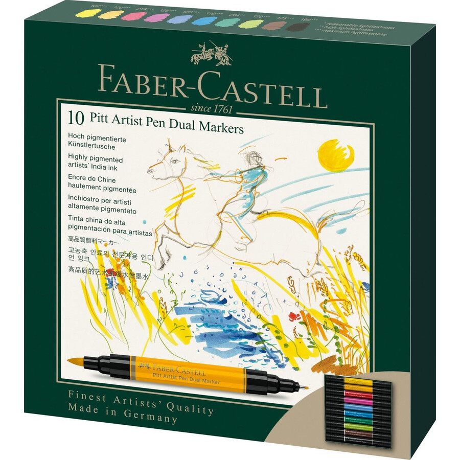 pitt artist pen dual marker india tusch