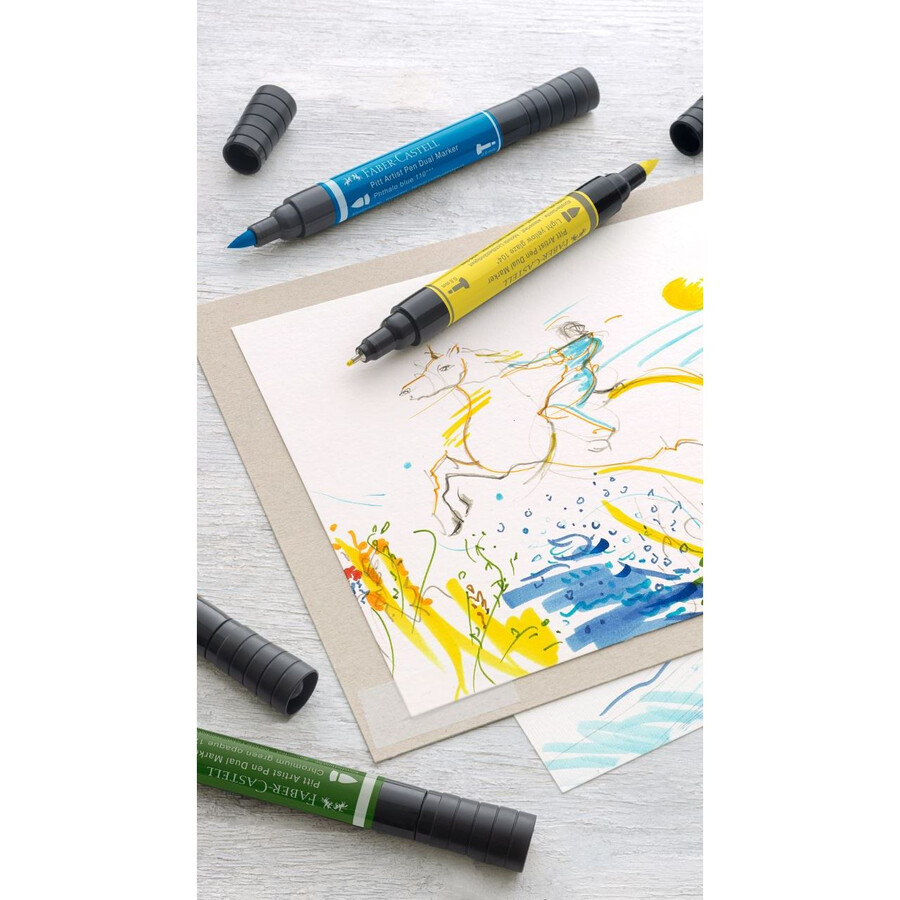 pitt artist pen dual marker india tusch