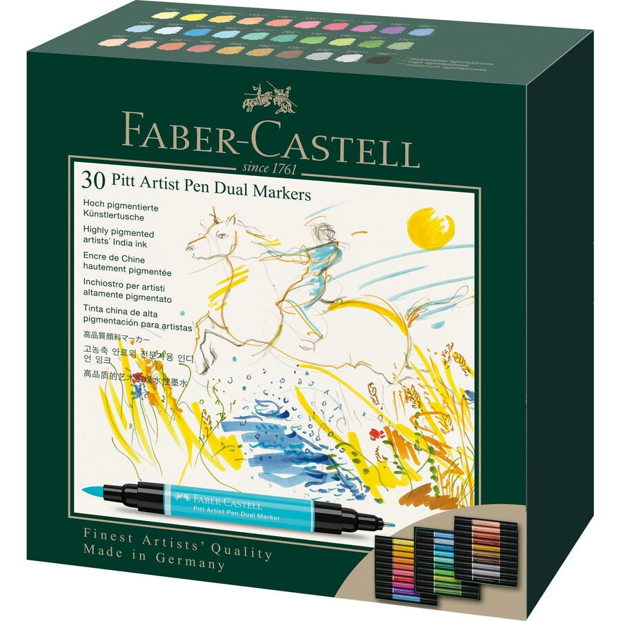 pitt artist pen dual marker india tusch