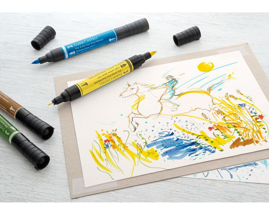 pitt artist pen dual marker india tusch