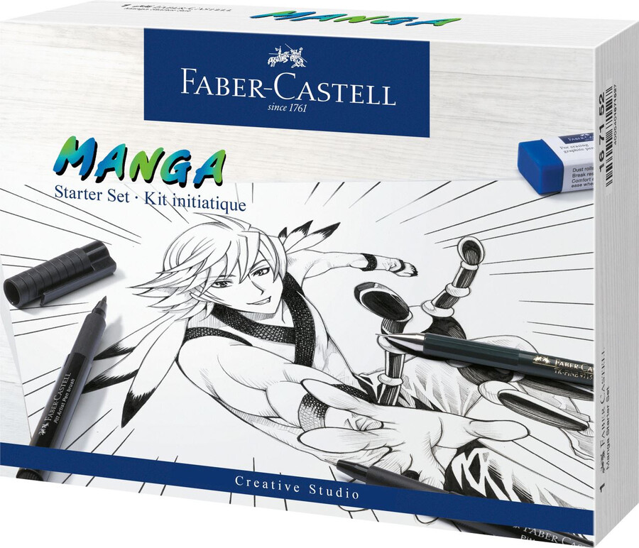 pitt artist pen manga starter sæt