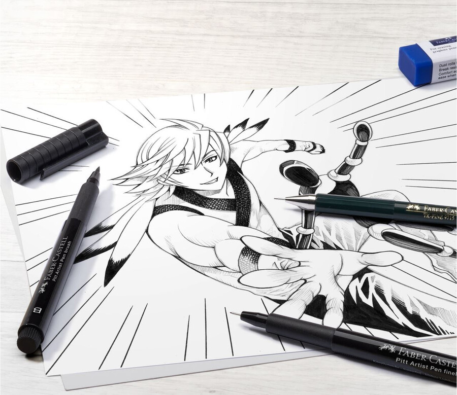 pitt artist pen manga starter sæt