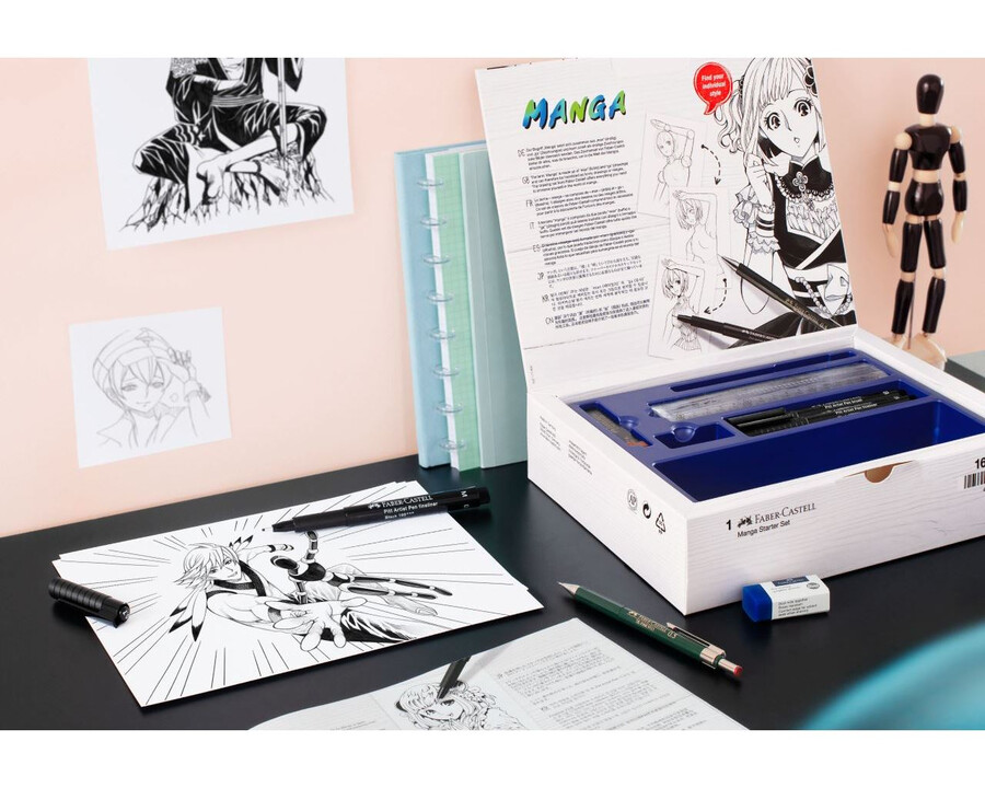 pitt artist pen manga starter sæt