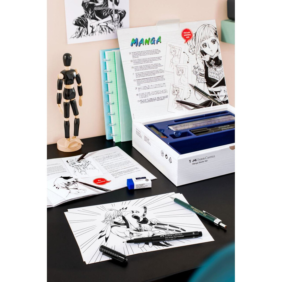 pitt artist pen manga starter sæt