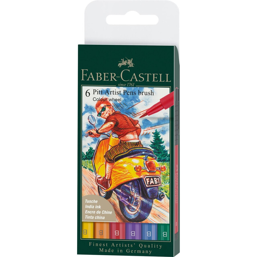 pitt artist pen brush india ink pen