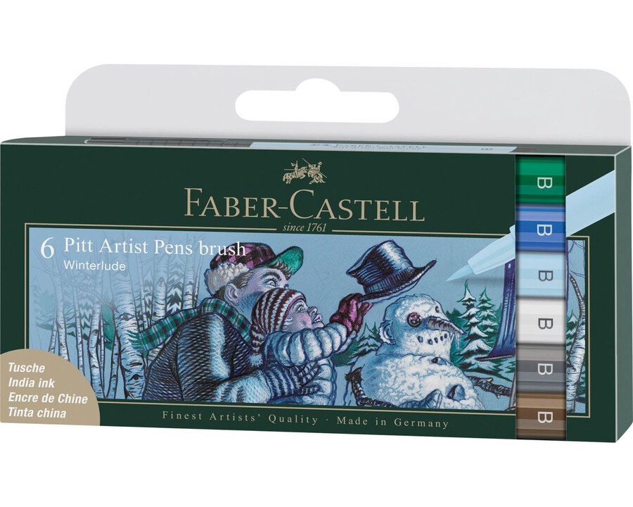pitt artist pen brush india ink pen