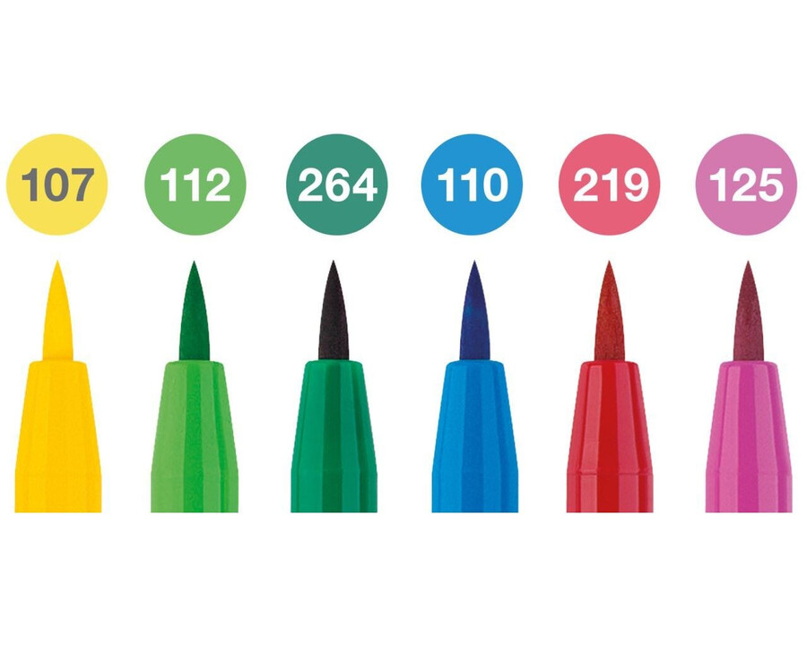 pitt artist pen brush india ink pen