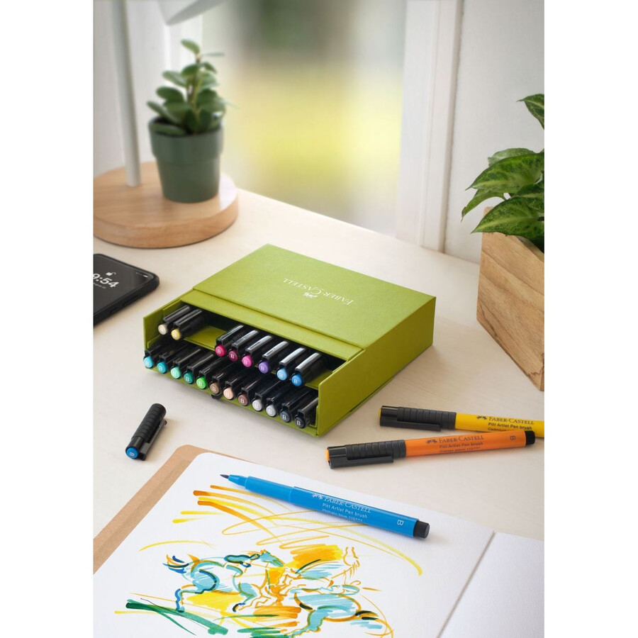 pitt artist pen brush india ink pen