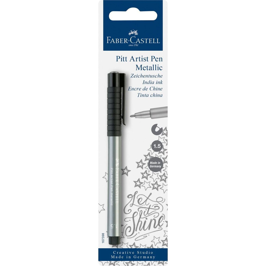 pitt artist pen metallic 1.5 tuschpen