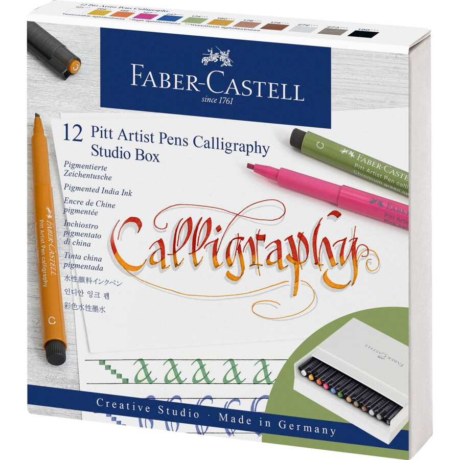 pitt artist pen india ink pen kalligrafi