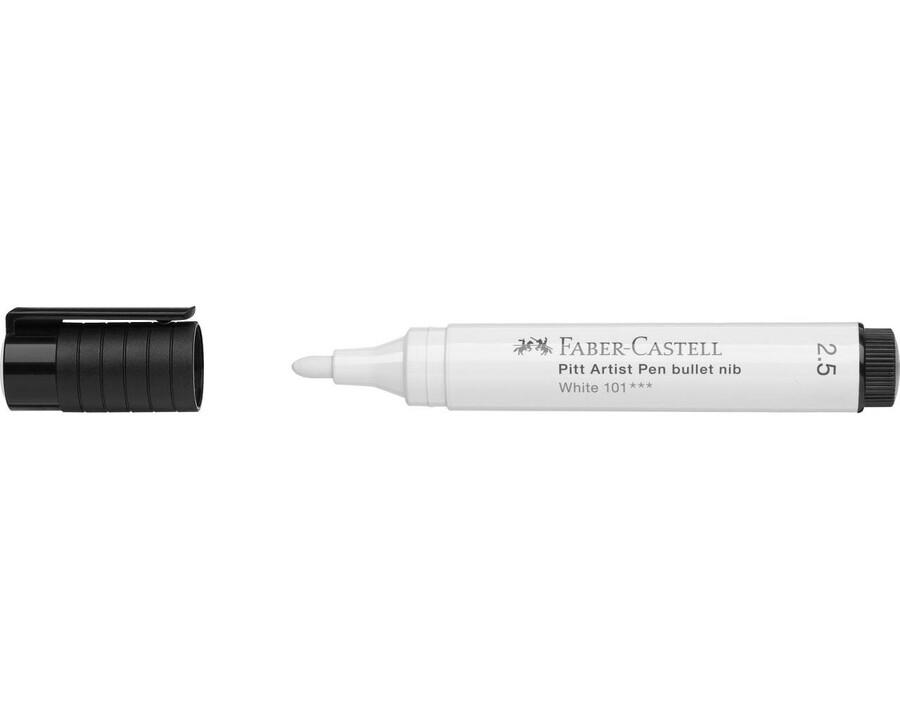 pitt artist pen med kuglepenspids 25 mm tuschpen