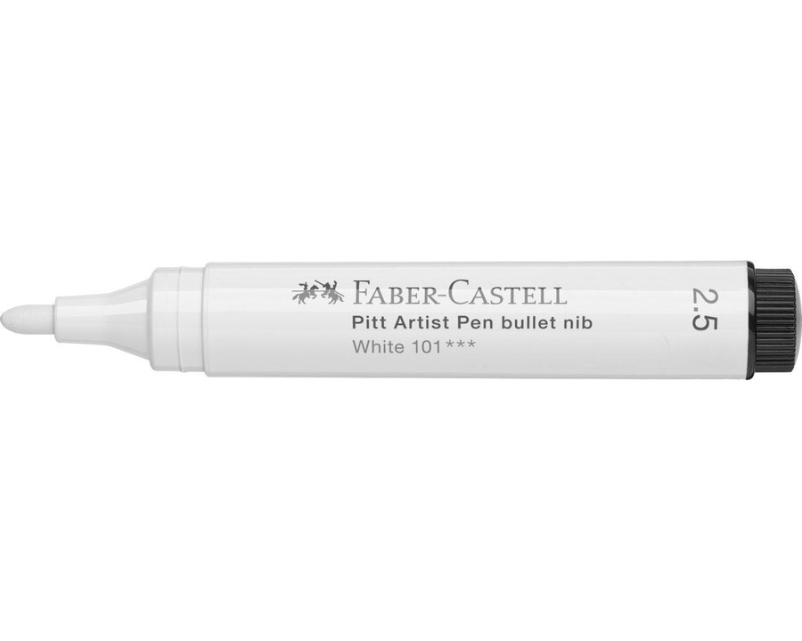pitt artist pen med kuglepenspids 25 mm tuschpen