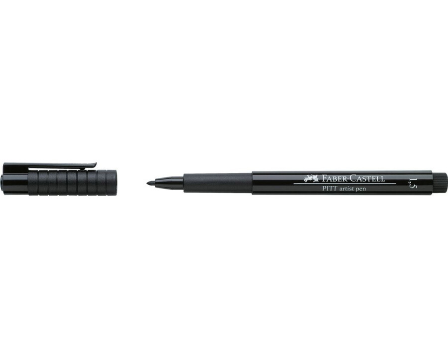 pitt artist pen med kuglepenspids 15 mm tuschpen