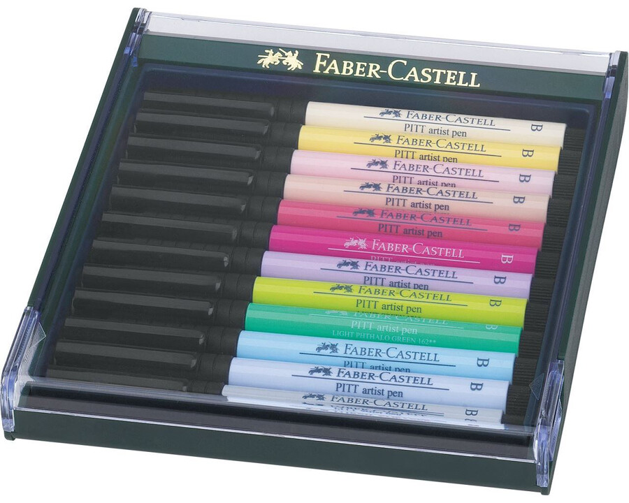 pitt artist pen brush india ink pen