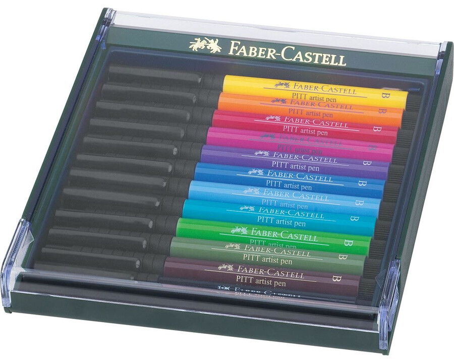 pitt artist pen brush india ink pen