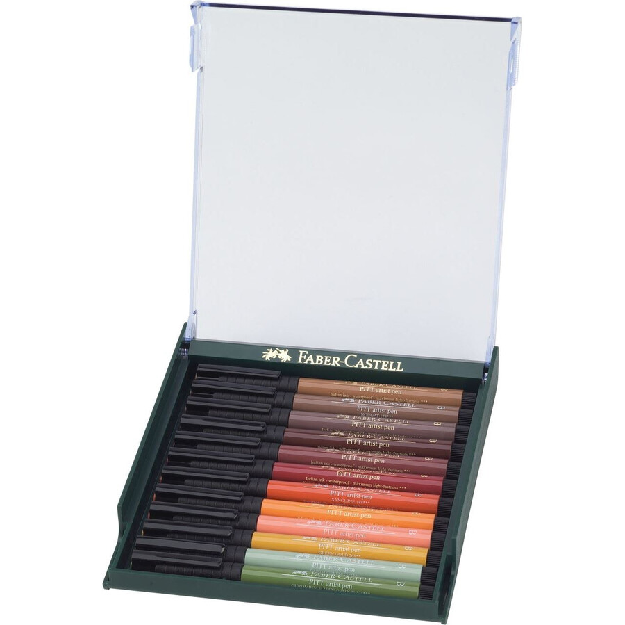 pitt artist pen brush india ink pen