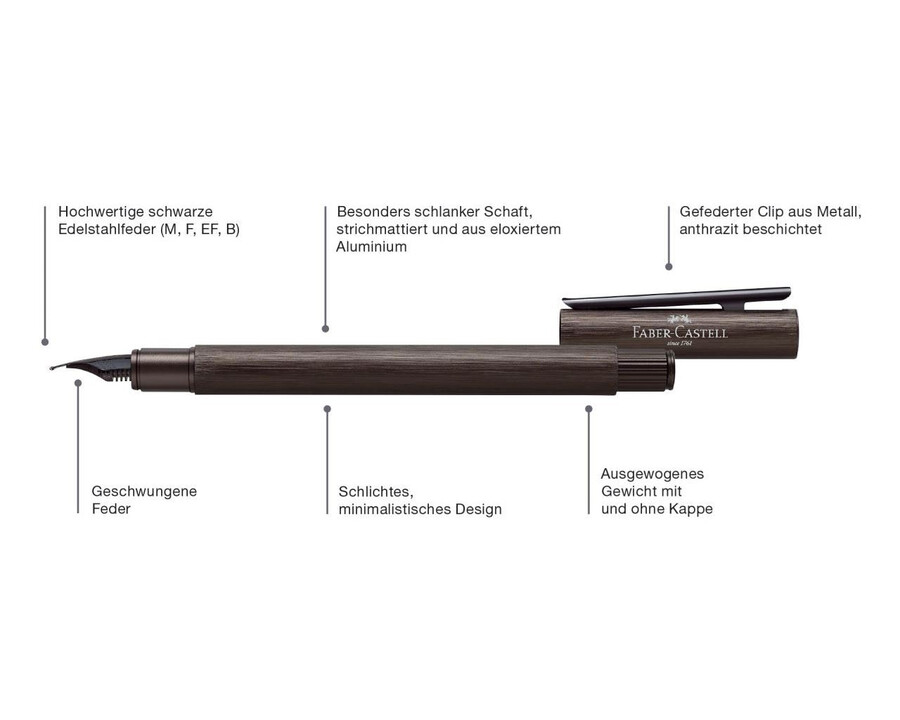 neo slim aluminium fyldepen