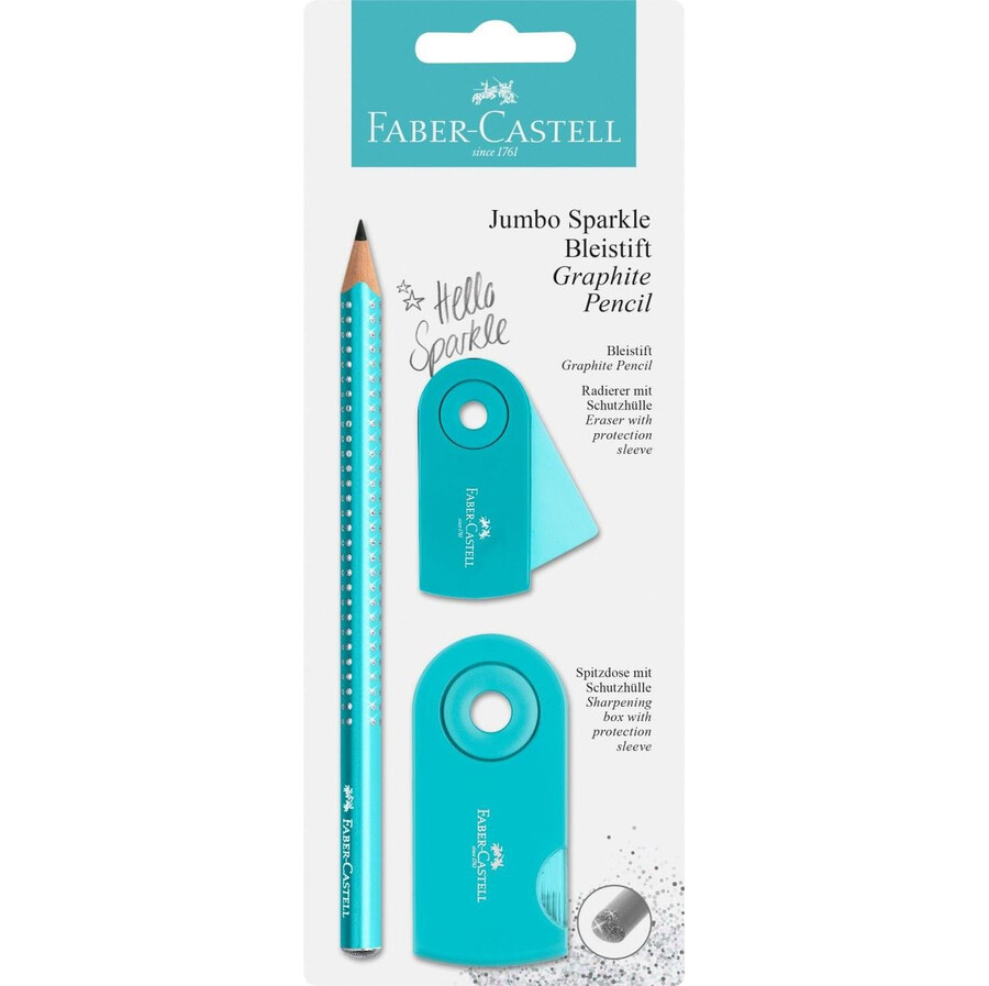 jumbo sparkle grafitblyantsæt