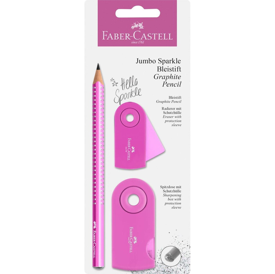 jumbo sparkle grafitblyantsæt
