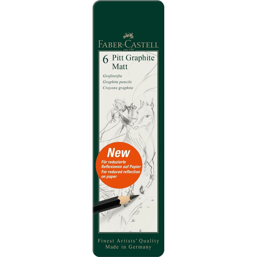 pitt grafit mat blyant