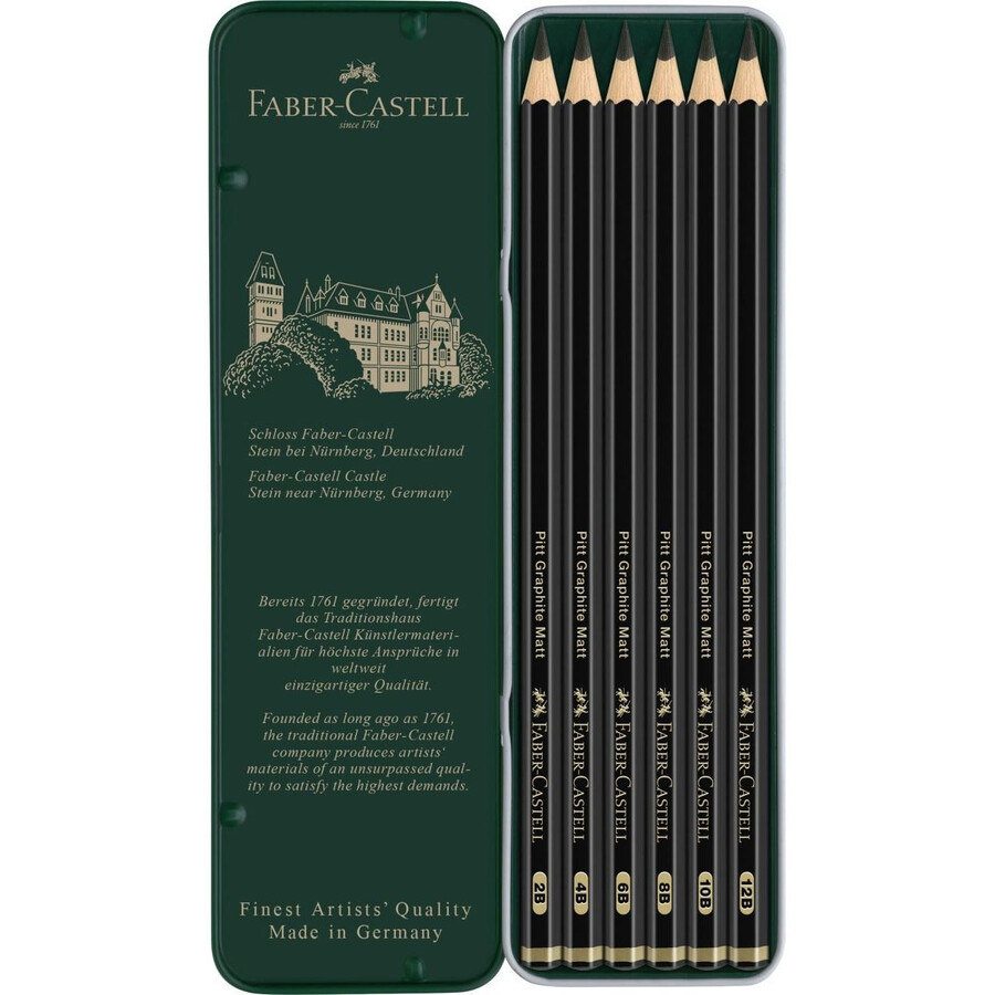 pitt grafit mat blyant