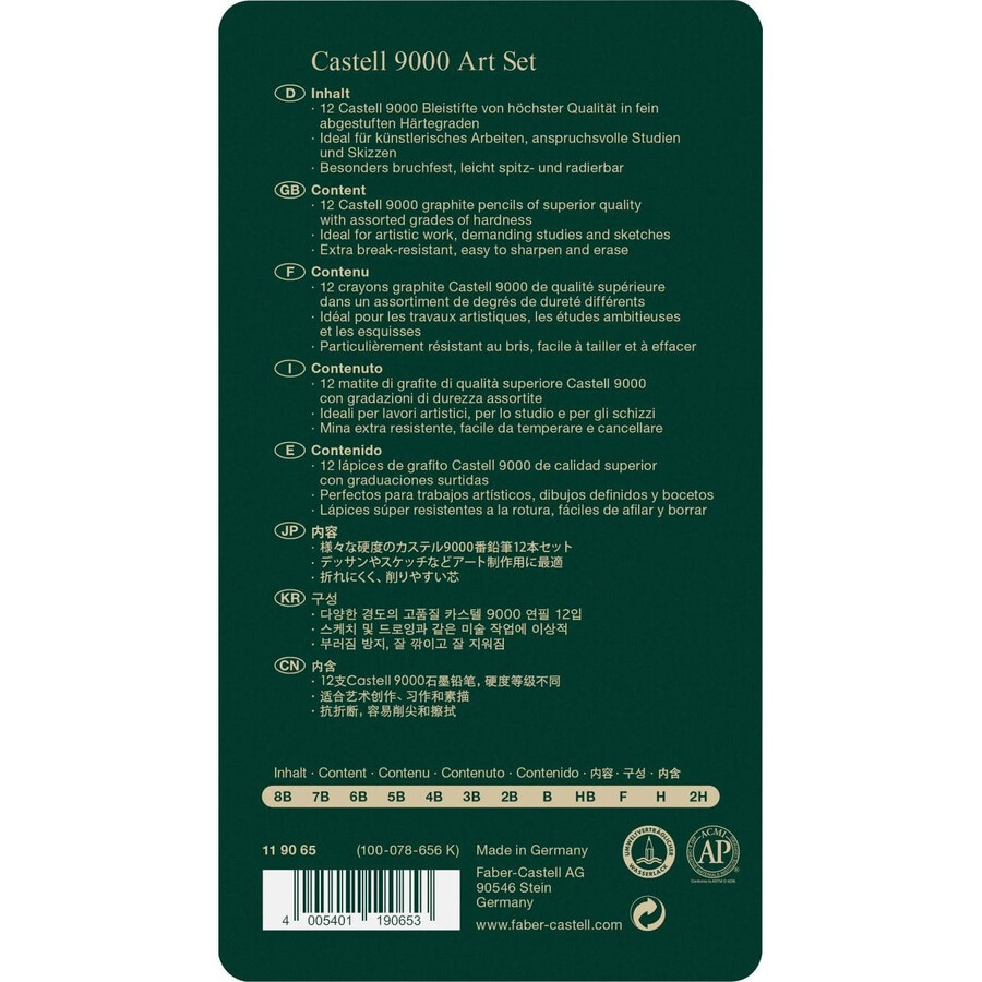 castell 9000 grafitblyant