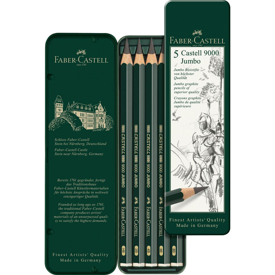 castell 9000 jumbo grafitblyant