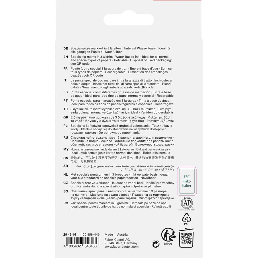 textliner 46 superfluorescerende overstregningstusch