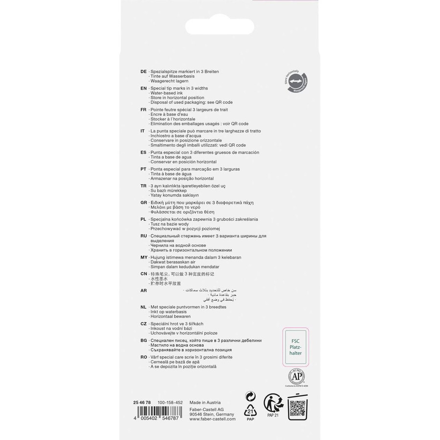 textliner 46 metallisk overstregningstusch