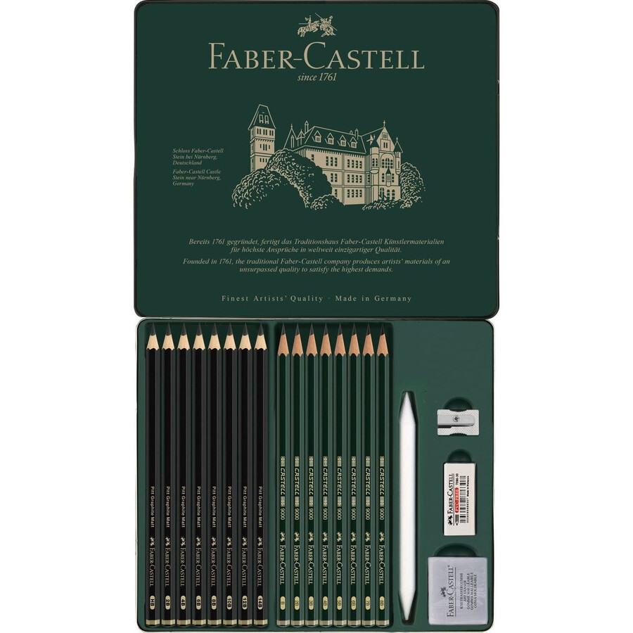 pitt grafit matt castell 9000